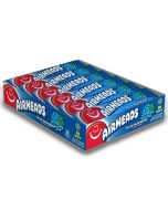 American Sweets - A full case of blue raspberry flavour chewy American candy bars.