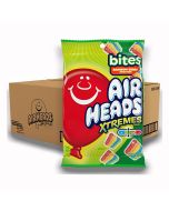 American Sweets - A pack of 12 Sour rainbow berry flavour Airheads Xtremes, bags of American candy. 