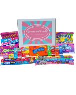 A Sweets and Candy Hamper Box full of Wonka Sweets