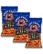 American Sweets - A large 85g bag of Andy Capps BBQ fries American crisps
