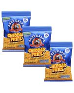 American Sweets - A pack of 3 Andy Capps Cheddar flavour American crisps shaped like fries!