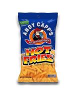 American Sweets - A large 85g bag of Andy Capp's Hot Fries American Crisps.