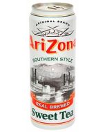 A large can of Arizona Southern Style Sweet Tea