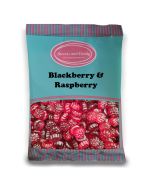 Blackberry and Raspberry - 1Kg Bulk bag of fruit flavour jelly sweets shaped like berries!