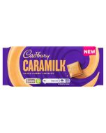 A share size bar of the New Caramilk flavour Cadbury chocolate!