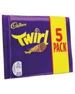 Twirly milk chocolate fingers covered in smooth Cadbury milk chocolate