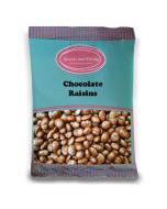 Chocolate Raisins - 1Kg Bulk bag of juicy raisins covered in a milk chocolate flavour coating