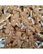Christmas Sweets - biscuit flavour sweets shaped like Gingerbread Men