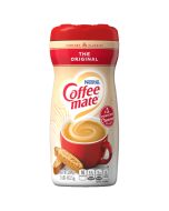 A jar of hazelnut flavour Coffee Mate coffee creamer imported from America