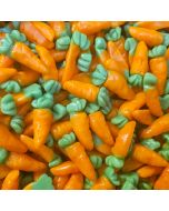Easter Jelly Carrots - 1Kg Bulk bag of orange flavour jelly sweets in the shape of carrots
