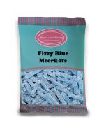 Pick and Mix Sweets - 1Kg Bulk bag of vegan blue fizzy sweets