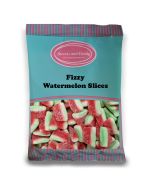 Fizzy Watermelon Slices - 1Kg Bulk bag of retro fizzy watermelon sweets