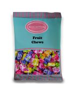 Fruit Chews - 1Kg Bulk bag of traditional fruit flavour chewy sweets.