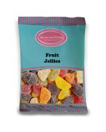 Fruit jellies - A 1kg bulk bag of traditional fruit flavour jelly sweets