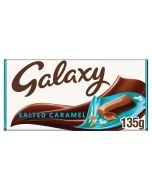 Smooth Galaxy milk chocolate with a salted caramel filling