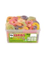 A full tub of Haribo giant fizzy dummies