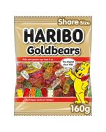Haribo gummy bear sweets in a variety of fruit flavours