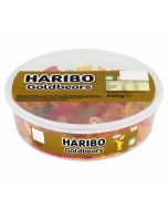 A full tub of Haribo jelly teddy bear sweets