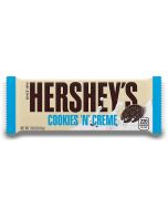 American Sweets - Hersheys American candy bar made from creamy white chocolate with cookie pieces inside.