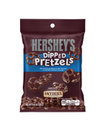 Snyders pretzels dipped in Hershey's Milk chocolate imported from America