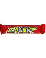 Zagnut has a deliciously crunchy peanut butter centre surrounded by sweet, toasted coconut flakes and covered in a creamy Hershey’s chocolate coating.