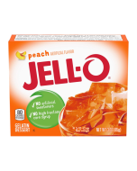 American Sweets - Peach flavour Jello for you to make at home!