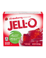 American Sweets - Strawberry flavour Jell-o for you to make at home!