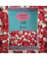 Halloween Sweets - Jelly Bones - 1Kg Bulk bag of spooky fruit flavour jelly sweets shaped like bones!