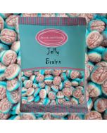 Halloween Sweets - Jelly Brains - 1Kg Bulk bag of spooky fruit flavour jelly sweets shaped like brains!