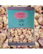 Halloween Sweets - Jelly Skulls - 1Kg Bulk bag of spooky fruit flavour jelly sweets shaped like skulls!