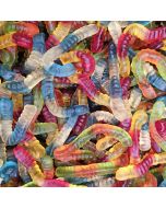 Jelly Snakes - Retro fruit flavour jelly sweets shaped like snakes, perfect for Halloween!