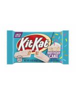 A Birthday Cake flavour Kit Kat chocolate bar