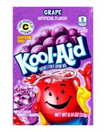 A sachet of Grape Kool Aid, a drink powder imported from America.