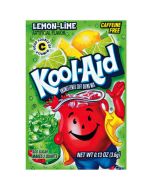 A sachet of Lemon and Lime Kool Aid, a drink powder imported from America.