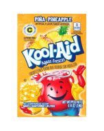 A sachet of Pineapple Kool Aid, a drink powder imported from America.