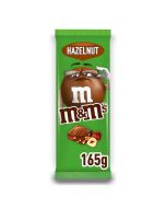 The M&M's Hazelnut Chocolate Bar is a deliciously smooth milk chocolate sharing bar with M&M’s minis and chopped hazelnuts.