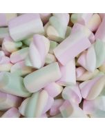 A 120g bag of mixed shape marshmallows, retro marshmallow sweets!