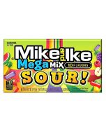 An American theatre box full of sour Mike and Ike American sweets