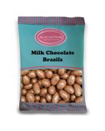 Chocolate Brazils - 1Kg Bulk bag of brazil nuts covered in milk chocolate