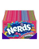 American Sweets - A full case of 12 theatre boxes of rainbow nerds
