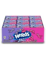 American Sweets - A full case of grape and strawberry flavour Nerds, crunchy chewy American candy.