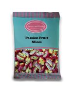 Passion Fruit Slices - 1Kg Bulk bag of passion fruit flavour sweets with a fondant style centre!