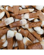 Jelly sweets in the shape of pints of beer, that taste and smell of beer too in a bulk 3kg bag!