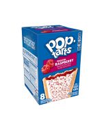 A box of Raspberry flavoured Pop Tarts, American sweets imported to the UK