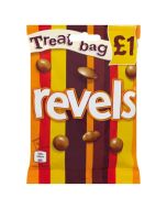 Treat bag of Revels, which one will you get, Coffee, Malteser, Raisin or Orange?