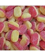 Rhubarb and Custard 3kg bulk bag - traditional boiled sweets with a tangy rhubarb and creamy custard flavour