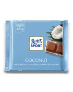 Ritter Sport Coconut - a delicious coconut filling covered in milk chocolate.