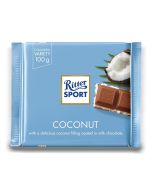 Ritter Sport Coconut - a delicious coconut filling covered in milk chocolate.