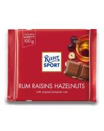 Ritter Sport Jamaican Rum, Raisins and Hazelnuts - Jamaican Rum soaked hazelnuts and raisins in milk chocolate