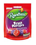A 120g bag of the two best flavours on Fruit Pastilles, Strawberry and Blackcurrant!